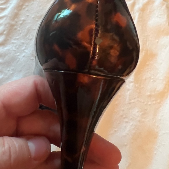 Naturalizer N5 Comfort Pump - Patent Leather Leopard Print - Worn Once - Picture 2 of 8